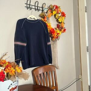 Mens faded glory heavy waffle t shirt long sleeve size small